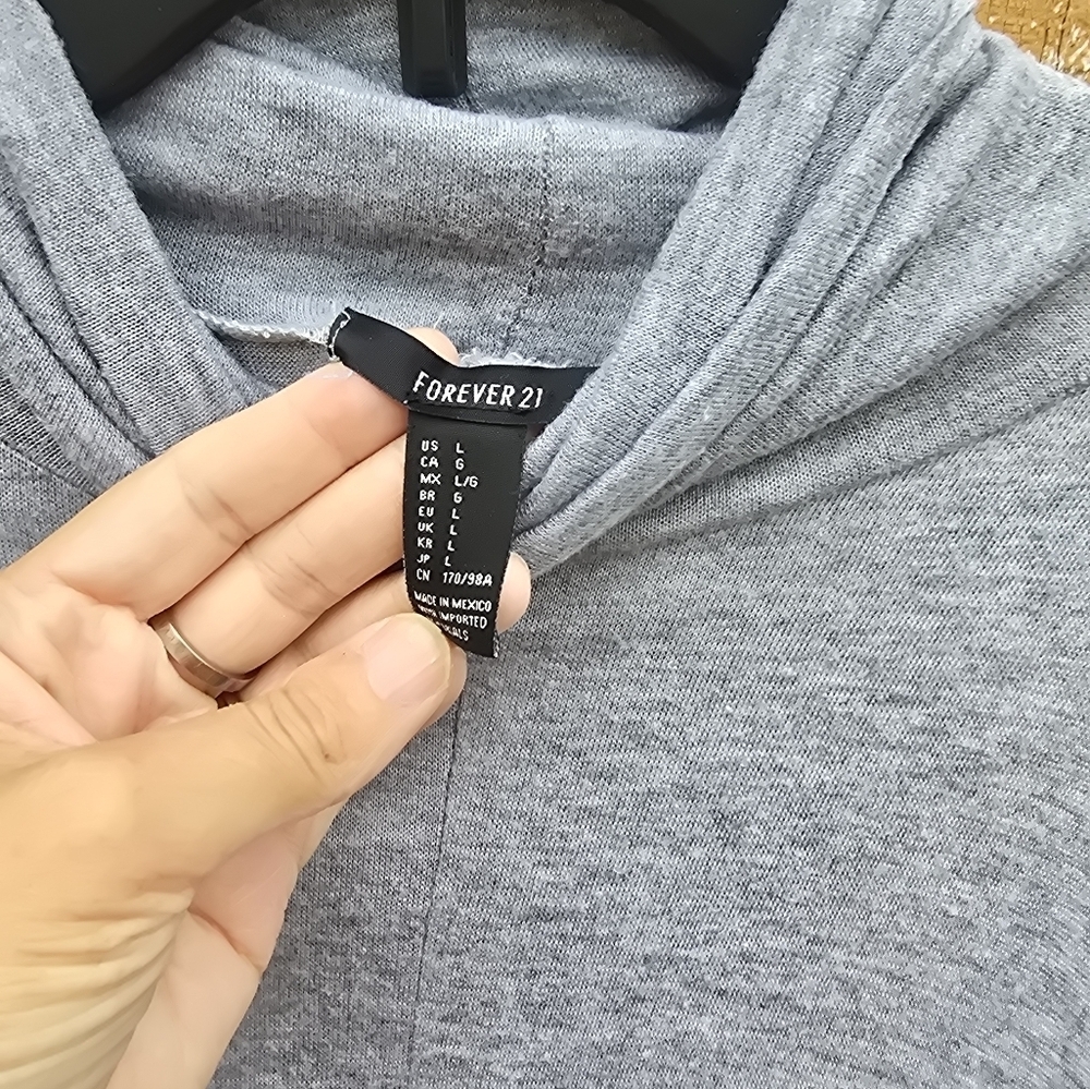 Gray Women's Turtleneck Sweater - Picture 2 of 3